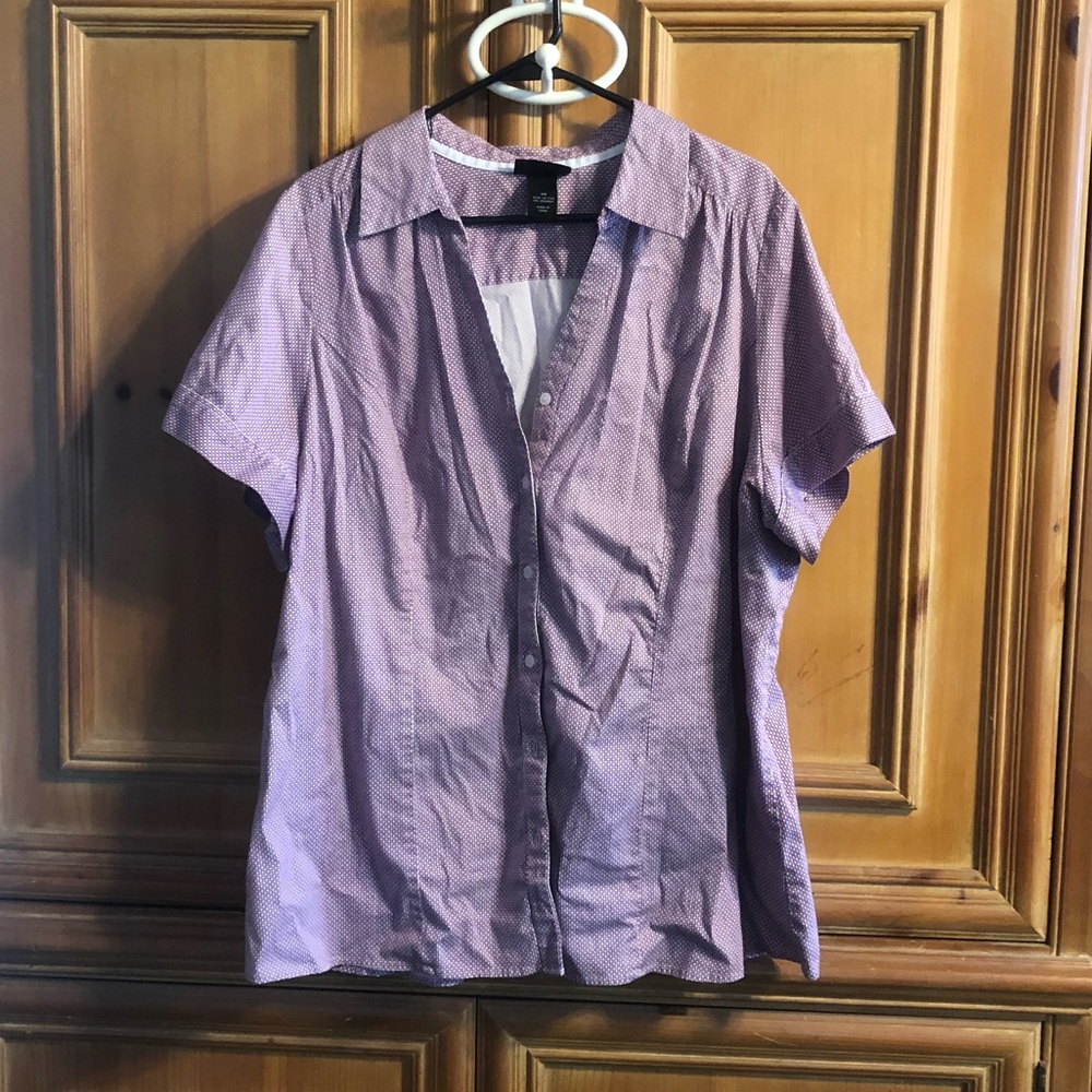 Plus size 26 Lane Bryant button down